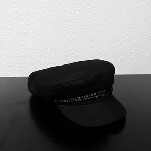 Brixton Black Men's Fiddler Fisherman Cap Size M